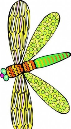蜻蜓 矢量素材 EPS格式_0012