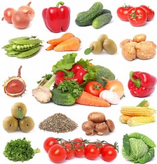 新鲜健康蔬菜摄影