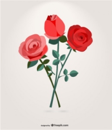 玫瑰花束图形