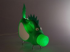 绿色DIY可爱的动物模型灯jpg