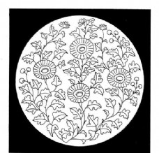 装饰图案元明时代图案中国传统图案061