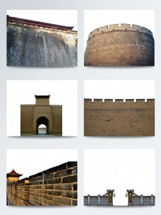 古代建筑古代中国恢弘壮阔古城墙建筑