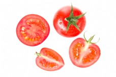 美食餐饮水果蔬菜圣女果番茄西红柿美容餐饮食物素材