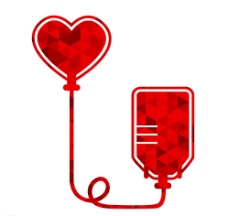 创意画册创意献血标志矢量素材图片