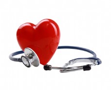 医疗健康医疗心脏听诊器爱心健康心跳心理献血