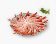 食材海鲜海鲜大虾皮皮虾基尾虾食物动物美味餐饮素材