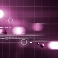 数码背景紫色炫酷科技数码线条背景