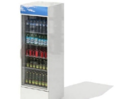 冰柜3D模型素材图片