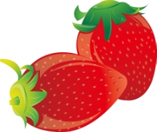 草莓 素材 矢量图 AI