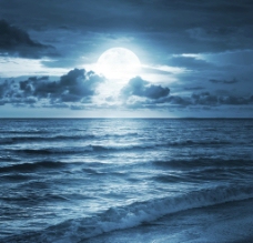 海夜光风景图片