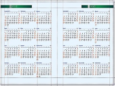 2012年-2013年日历