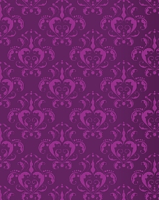 欧式花纹背景紫色花纹底图图片