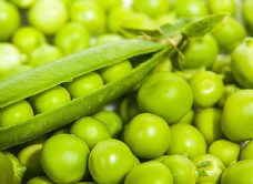 绿色蔬菜新鲜豌豆摄影