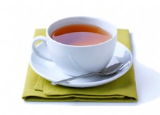 清新白色茶杯产品实物
