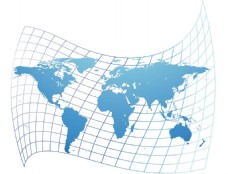 网络世界世界地图网络图