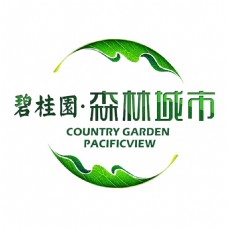 碧桂园森林城市logo分层
