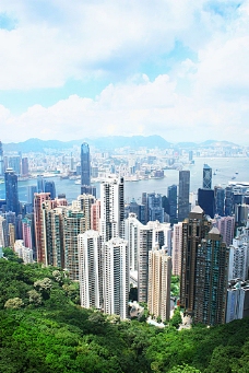 香港高楼风景
