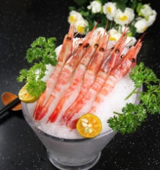甜虾刺身图片