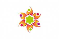 花朵创意创意花朵logo设计