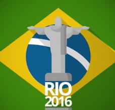 巴西国旗背景素材