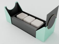 茶叶礼盒模型图片
