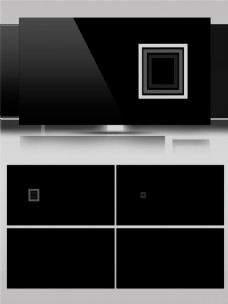 白色迷宫方块动态视频素材