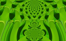 绿色竹子抽象图案背景图片