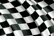 赛车旗帜褶皱布料质感纹理矢量背景