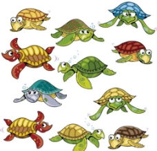 海龟卡通形象图片