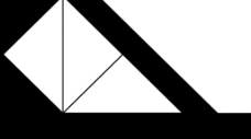 三角形黑白屏幕分割遮罩视频素材-09