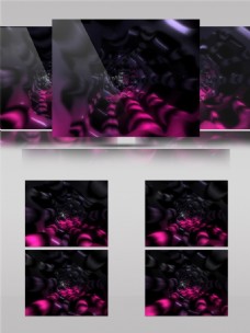 紫色光束隧道视频素材