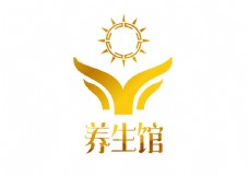 养身馆logo设计