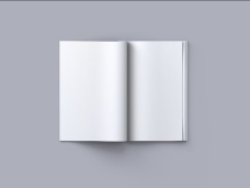 画册手册效果图设计智能贴图模版样机