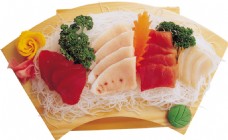 日式美食日式精致刺身料理美食产品实物