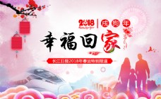 春节幸福回家网页banner