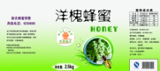 洋槐蜂蜜标签图片