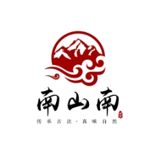 简约古风茶标志logo图片