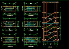 高层综合楼CAD设计图