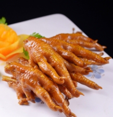 香辣金凤爪图片