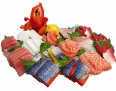 日式美食鲜美海鲜日式料理美食产品实物