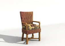 单人椅子模型图片