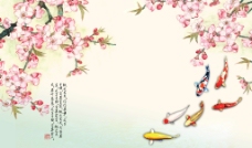 中式花鸟图（不分层）图片