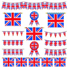 时尚创意英国米字旗边框