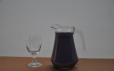 果汁   热饮   紫薯汁图片
