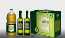 橄榄油包装(展开图)图片