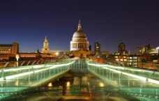 伦敦夜景图片