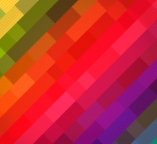 彩虹色方格 背景图片