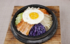 韩式照烧鸡肉饭图片