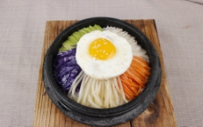韩式五彩拌饭图片