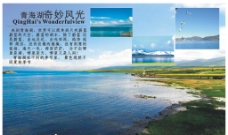 大自然青海湖宣传卡图片